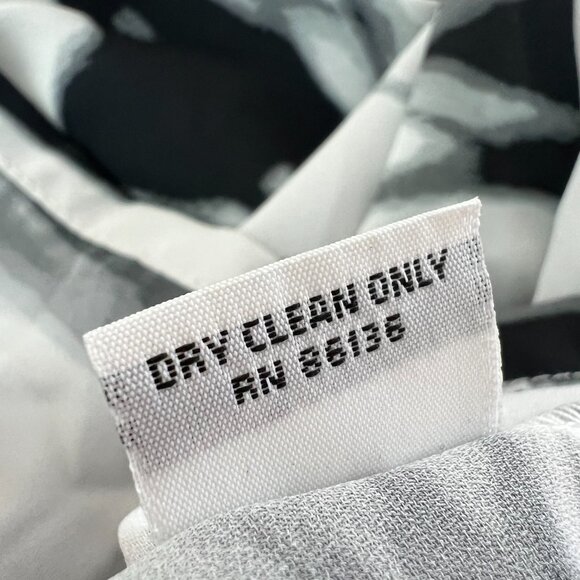 Bryn‎ Walker Abstract Print Shift Tunic Dress Size S Sheer Artsy Lagenlook - Picture 9 of 12